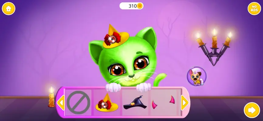 Kiki & Fifi Halloween Salo android App screenshot 1